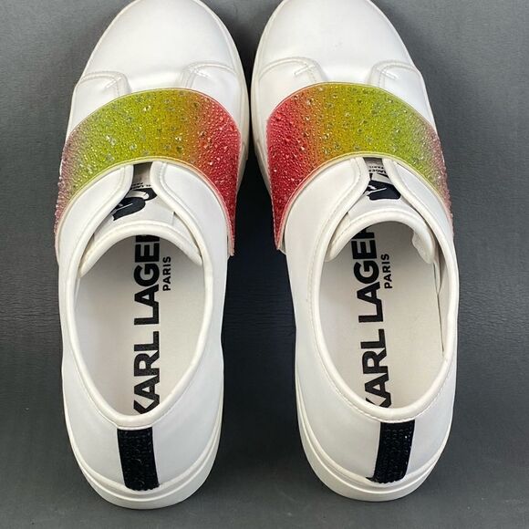KARL LAGERFELD REMMY SLIP ON SNEAKER womens size 9 new without box - Picture 8 of 9